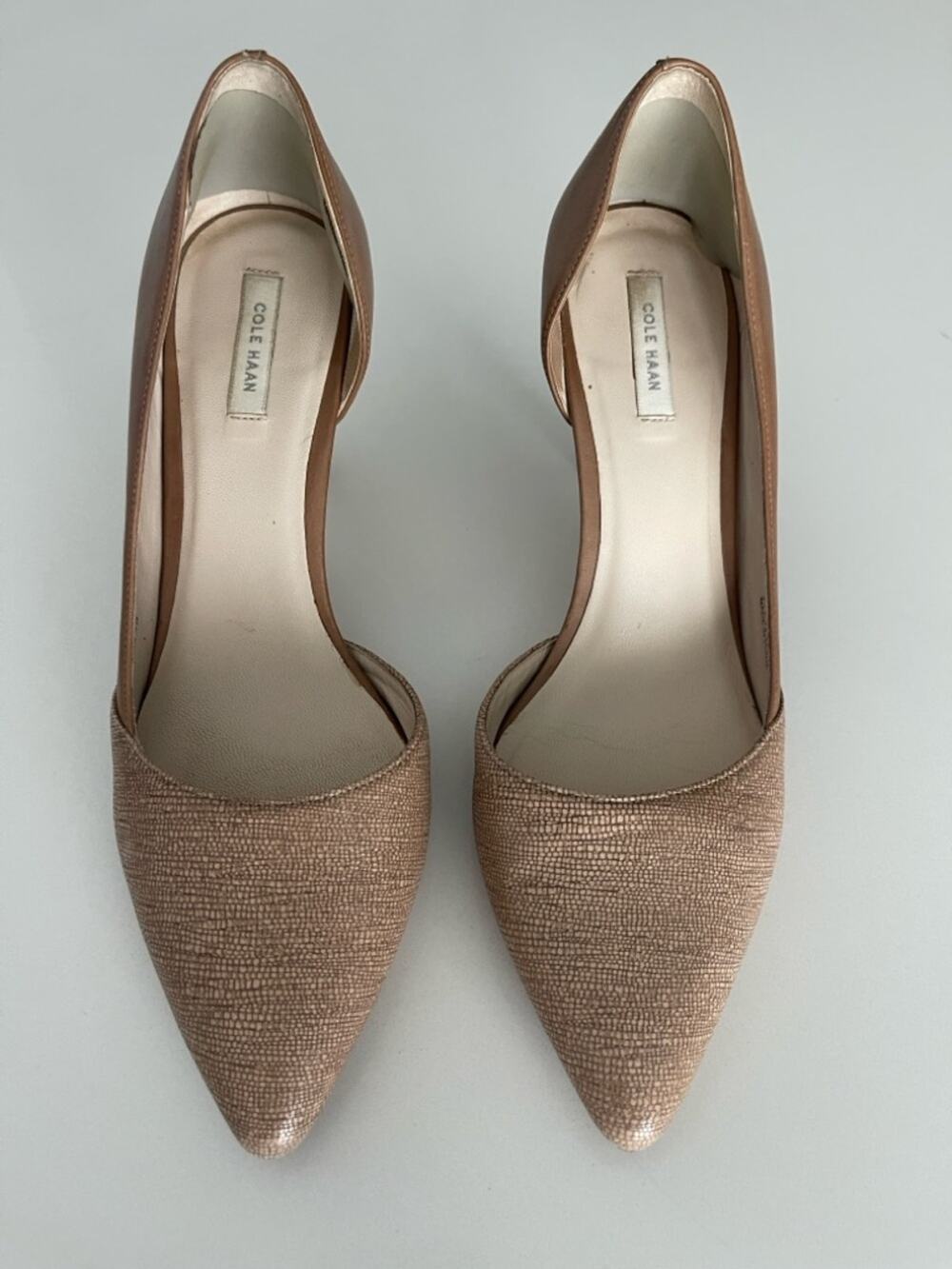 Cole Haan Highline D'orsay Women's Tan Pumps SIZE 8 ShoesShoes